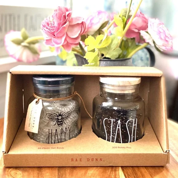 Rae Dunn | Storage & Organization | Rae Dunn Happy Stash  display picture 1
